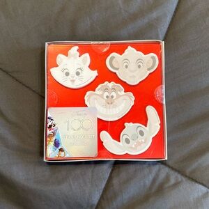 Disney 100 Sticky Note Set - Silver & Multicolor Character Accents